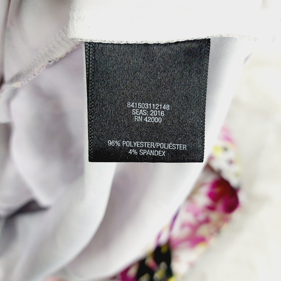 Attention Multicolor Sleeveless Wrap Bodycon Dress 6217 - Picture 6 of 7